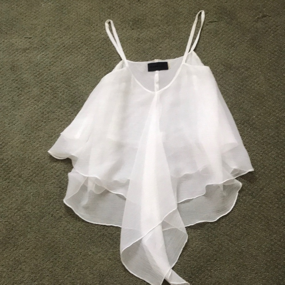 Textured Chiffon Cami Double Layer - image 1